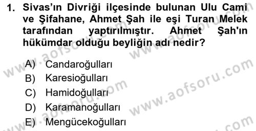 Arkeolojik Alan Yönetimi Dersi 2024 - 2025 Yılı (Final) Dönem Sonu Sınav Soruları 1. Soru