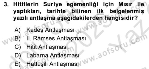 Arkeolojik Alan Yönetimi Dersi 2025 - 2026 Yılı Yaz Okulu Sınav Soruları 3. Soru