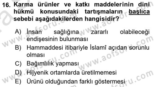 Ortaçağdan Günümüze Anadolu Uygarlıkları Dersi 2021 - 2022 Yılı (Vize) Ara Sınav Soruları 16. Soru
