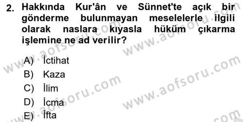 Ortaçağdan Günümüze Anadolu Uygarlıkları Dersi 2021 - 2022 Yılı (Vize) Ara Sınav Soruları 2. Soru