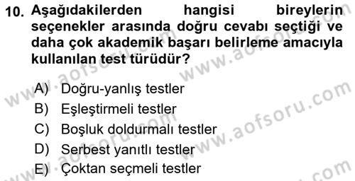 Sosyal Bilimlerde Araştırma Yöntemleri Dersi 2022 - 2023 Yılı (Final) Dönem Sonu Sınav Soruları 10. Soru