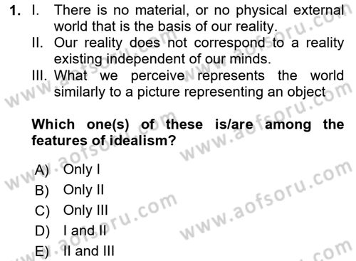 Research Methods Dersi 2025 - 2026 Yılı (Vize) Ara Sınav Soruları 1. Soru