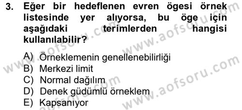 Uluslararası İlişkilerde Araştırma Yöntemleri Dersi 2013 - 2014 Yılı (Final) Dönem Sonu Sınavı 3. Soru