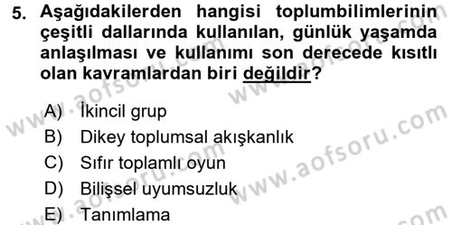 Uluslararası İlişkilerde Araştırma Yöntemleri Dersi 2016 - 2017 Yılı 3 Ders Sınav Soruları 5. Soru