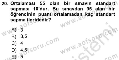 Uluslararası İlişkilerde Araştırma Yöntemleri Dersi 2020 - 2021 Yılı Yaz Okulu Sınav Soruları 20. Soru