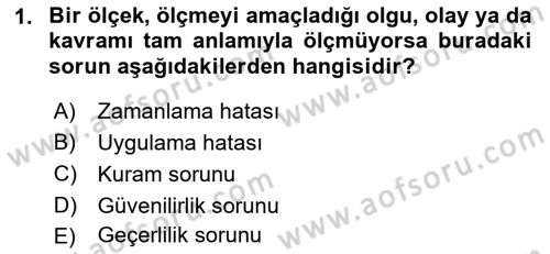 Uluslararası İlişkilerde Araştırma Yöntemleri Dersi 2022 - 2023 Yılı Yaz Okulu Sınav Soruları 1. Soru