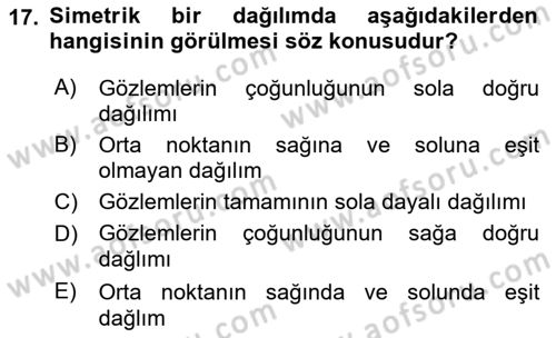 Uluslararası İlişkilerde Araştırma Yöntemleri Dersi 2022 - 2023 Yılı Yaz Okulu Sınav Soruları 17. Soru
