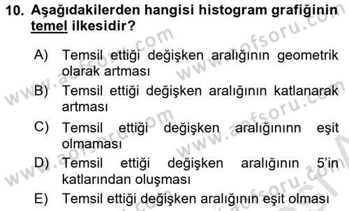 Uluslararası İlişkilerde Araştırma Yöntemleri Dersi 2023 - 2024 Yılı (Final) Dönem Sonu Sınav Soruları 10. Soru