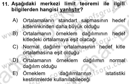Uluslararası İlişkilerde Araştırma Yöntemleri Dersi 2024 - 2025 Yılı (Vize) Ara Sınav Soruları 11. Soru