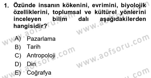Gastronominin Temelleri Dersi 2020 - 2021 Yılı Yaz Okulu Sınav Soruları 1. Soru