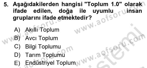 Gastronominin Temelleri Dersi 2021 - 2022 Yılı (Final) Dönem Sonu Sınav Soruları 5. Soru