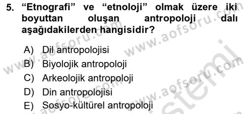 Gastronominin Temelleri Dersi 2022 - 2023 Yılı (Final) Dönem Sonu Sınav Soruları 5. Soru