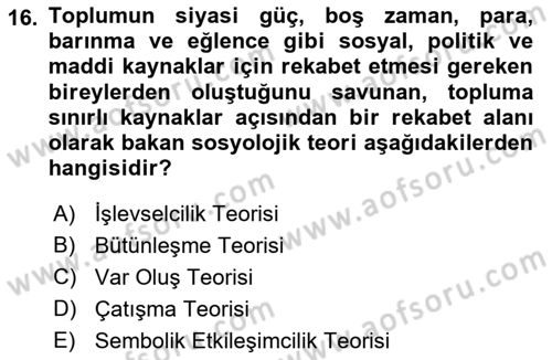 Gastronominin Temelleri Dersi 2022 - 2023 Yılı Yaz Okulu Sınav Soruları 16. Soru