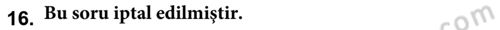 Gastronominin Temelleri Dersi 2024 - 2025 Yılı (Final) Dönem Sonu Sınav Soruları 16. Soru