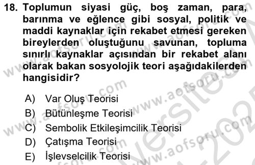 Gastronominin Temelleri Dersi 2024 - 2025 Yılı Yaz Okulu Sınav Soruları 18. Soru