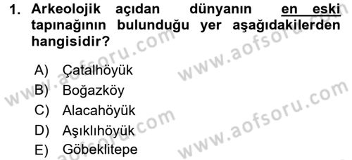 Gastronomi Tarihi Dersi 2015 - 2016 Yılı (Vize) Ara Sınav Soruları 1. Soru