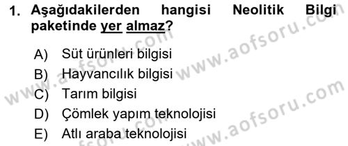 Gastronomi Tarihi Dersi 2018 - 2019 Yılı 3 Ders Sınav Soruları 1. Soru