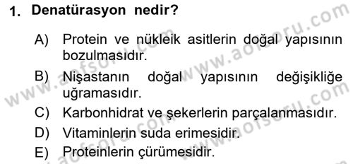 Gastronomi Tarihi Dersi 2018 - 2019 Yılı Yaz Okulu Sınav Soruları 1. Soru