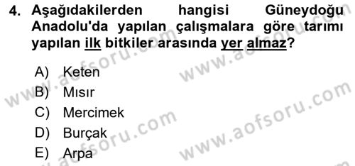 Gastronomi Tarihi Dersi 2021 - 2022 Yılı Yaz Okulu Sınav Soruları 4. Soru