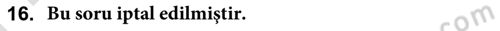 Beslenmenin Temel İlkeleri Dersi 2024 - 2025 Yılı (Final) Dönem Sonu Sınav Soruları 16. Soru