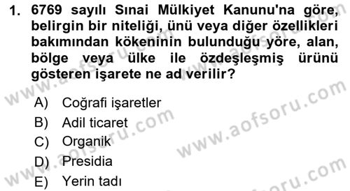 Yemek Sosyolojisi Dersi 2021 - 2022 Yılı (Final) Dönem Sonu Sınav Soruları 1. Soru