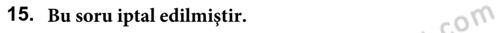 Osmanlı Mutfağı Dersi 2023 - 2024 Yılı (Final) Dönem Sonu Sınav Soruları 15. Soru