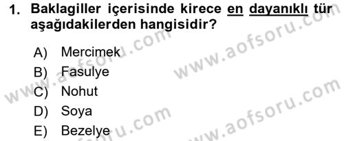 Gıda Coğrafyası Dersi 2017 - 2018 Yılı (Final) Dönem Sonu Sınav Soruları 1. Soru