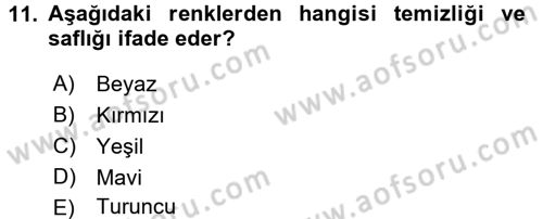 Menü Yönetimi Dersi 2016 - 2017 Yılı (Vize) Ara Sınav Soruları 11. Soru