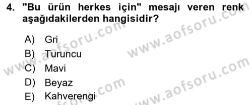Menü Yönetimi Dersi 2018 - 2019 Yılı (Final) Dönem Sonu Sınav Soruları 4. Soru