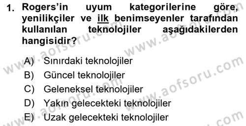 Temel Bilgi Teknolojileri 2 Dersi 2024 - 2025 Yılı (Final) Dönem Sonu Sınav Soruları 1. Soru