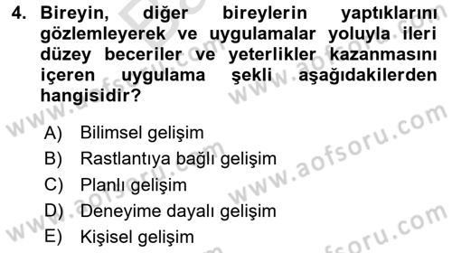 Temel Bilgi Teknolojileri 2 Dersi 2024 - 2025 Yılı (Final) Dönem Sonu Sınav Soruları 4. Soru