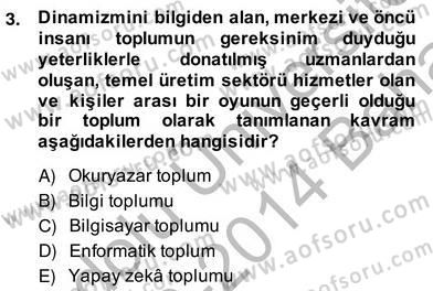 Bilgisayar 2 Dersi 2013 - 2014 Yılı (Vize) Ara Sınav Soruları 3. Soru