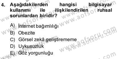 Bilgisayar 2 Dersi 2013 - 2014 Yılı (Vize) Ara Sınav Soruları 4. Soru
