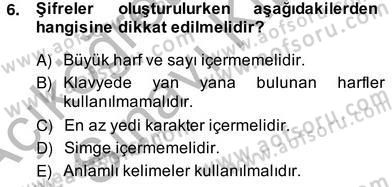 Bilgisayar 2 Dersi 2013 - 2014 Yılı (Vize) Ara Sınav Soruları 6. Soru