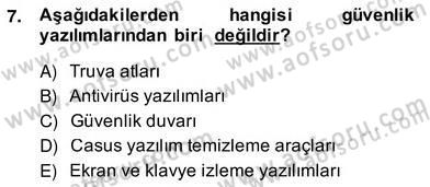 Bilgisayar 2 Dersi 2013 - 2014 Yılı (Vize) Ara Sınav Soruları 7. Soru