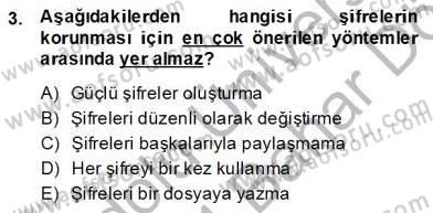 Bilgisayar 2 Dersi 2013 - 2014 Yılı (Final) Dönem Sonu Sınav Soruları 3. Soru