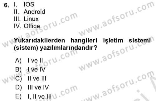İleri Programlama 1 Dersi 2021 - 2022 Yılı Yaz Okulu Sınav Soruları 6. Soru