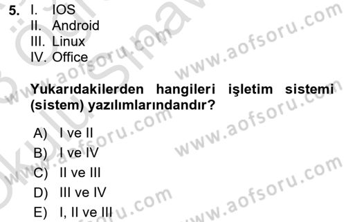 İleri Programlama 1 Dersi 2022 - 2023 Yılı Yaz Okulu Sınav Soruları 5. Soru