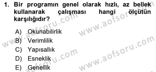 İleri Programlama 1 Dersi 2024 - 2025 Yılı (Final) Dönem Sonu Sınav Soruları 1. Soru