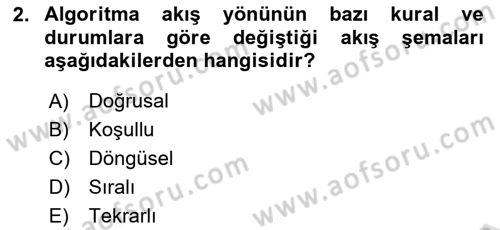 İleri Programlama 1 Dersi 2024 - 2025 Yılı Yaz Okulu Sınav Soruları 2. Soru