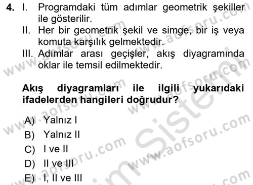 İleri Programlama 1 Dersi 2025 - 2026 Yılı (Vize) Ara Sınav Soruları 4. Soru