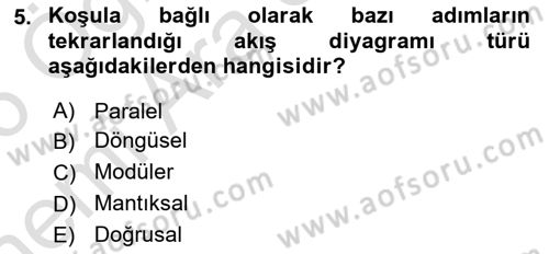İleri Programlama 1 Dersi 2025 - 2026 Yılı (Vize) Ara Sınav Soruları 5. Soru