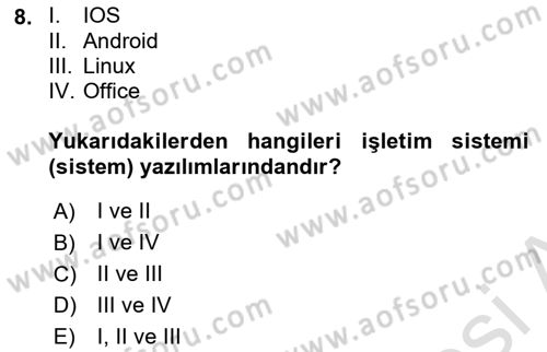 İleri Programlama 1 Dersi 2025 - 2026 Yılı (Vize) Ara Sınav Soruları 8. Soru