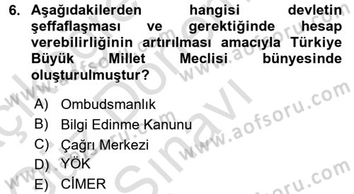 Dijital Dönüşüm Dersi 2024 - 2025 Yılı (Final) Dönem Sonu Sınav Soruları 6. Soru
