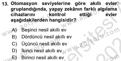 Dijital Dönüşüm Dersi 2025 - 2026 Yılı (Final) Dönem Sonu Sınav Soruları 13. Soru