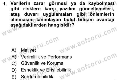 Dijital Toplum Teknolojileri Dersi 2025 - 2026 Yılı (Final) Dönem Sonu Sınav Soruları 1. Soru