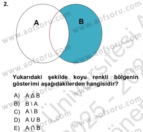 Veri Yapıları Dersi 2025 - 2026 Yılı (Final) Dönem Sonu Sınav Soruları 2. Soru