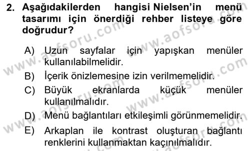 Mobil Uygulama Geliştirme Dersi 2024 - 2025 Yılı (Final) Dönem Sonu Sınav Soruları 2. Soru
