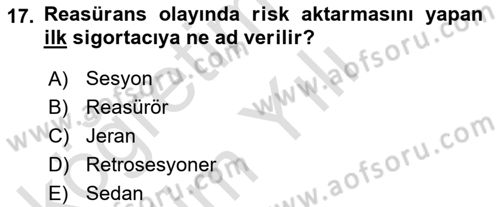 Katılım, Kalkınma Ve Yatırım Bankacılığı Dersi 2020 - 2021 Yılı Yaz Okulu Sınav Soruları 17. Soru