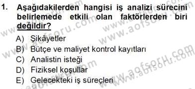 Büro Yönetimi Dersi 2012 - 2013 Yılı (Vize) Ara Sınav Soruları 1. Soru